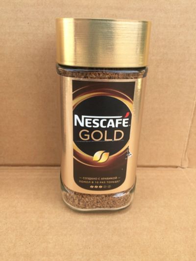 Лот: 16642733. Фото: 1. Кофе Nescafe Gold 190г. Чай, кофе, какао