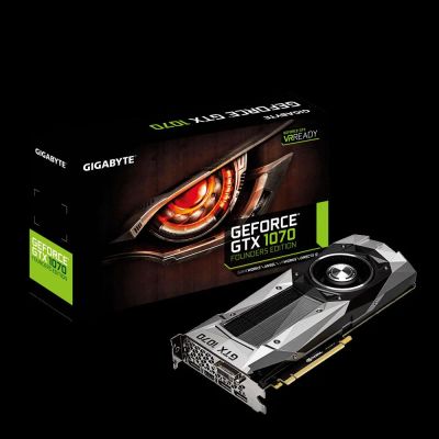 Лот: 9874406. Фото: 1. GeForce GTX 1070 Founders Edition. Видеокарты