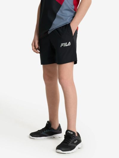Лот: 25536317. Фото: 1. Шорты для мальчиков FILA, Черный. Шорты