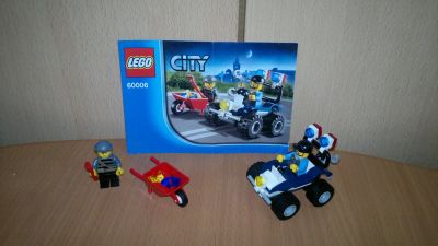 Лот: 8285447. Фото: 1. Лего Lego City 60006 Погоня на... Конструкторы