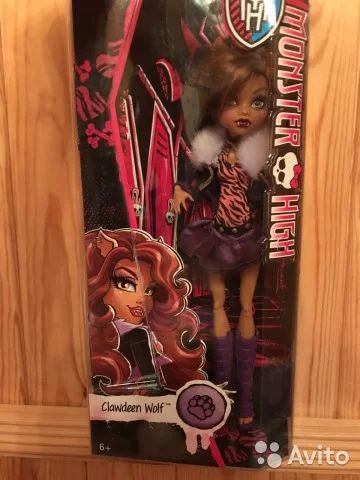Лот: 9728950. Фото: 1. Кукла Monster High Клодин Вульф... Куклы и аксессуары