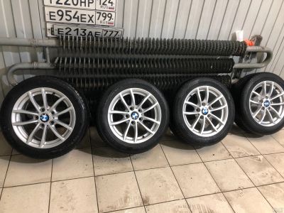 Лот: 13709523. Фото: 1. колеса в сборе на bmw. Шины на дисках