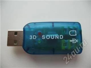 Лот: 103465. Фото: 1. звуковая карта USB с эффектом... Звуковые карты