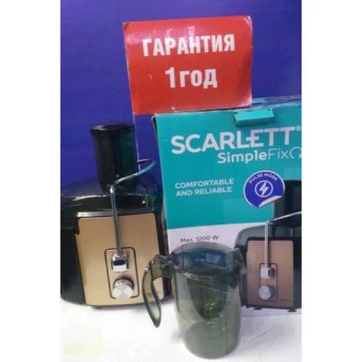 Лот: 25723677. Фото: 1. Соковыжималка SCARLETT SC-JE50S24. Кухонная