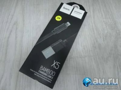 Лот: 13417081. Фото: 1. Кабель iPhone 5/6 Hoco X5 (2.4А... Дата-кабели, переходники