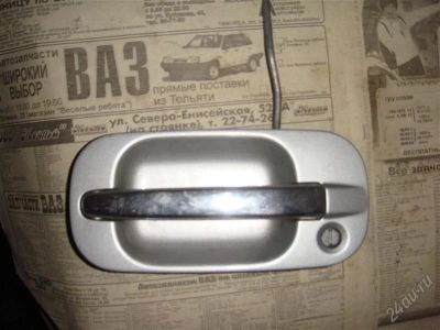 Лот: 1334360. Фото: 1. Ручка двери Honda Stepwgn RF1... Кузов