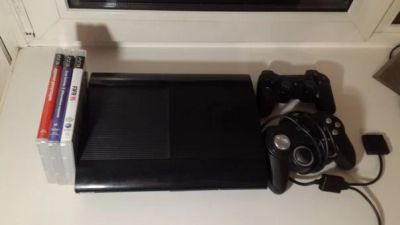 Лот: 7121132. Фото: 1. PS 3 Super slim. Игровые приставки, консоли