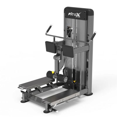 Лот: 25253082. Фото: 1. Сгибатель бедра стоя Fitex Pro... Силовые, скамьи, стойки