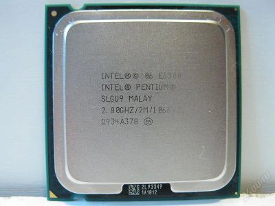 Лот: 2850241. Фото: 1. Процессор Intel_ Pentium E6300... Процессоры