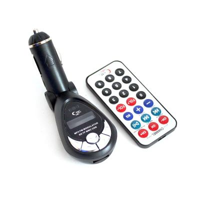 Лот: 9810958. Фото: 1. Новый! FM-модулятор M-11 с пультом... FM-модуляторы, трансмиттеры