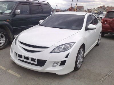 Лот: 5895307. Фото: 1. Передний бампер Auto Exe на Mazda... Детали тюнинга
