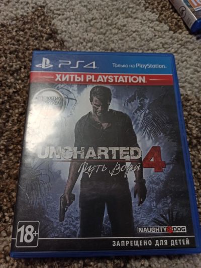 Лот: 15659895. Фото: 1. Анчартед uncharted 4 путь вора. Игры для консолей