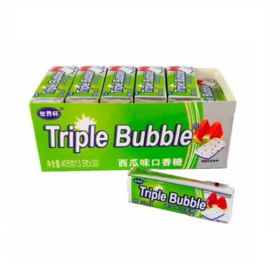 Лот: 20575522. Фото: 1. Жевательная резинка Triple Bubble... Жевательная резинка