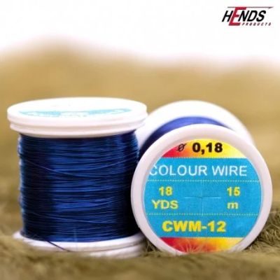 Лот: 18010775. Фото: 1. Проволока HENDS Colour Wire (21... Леска, блесны, крючки, мормышки
