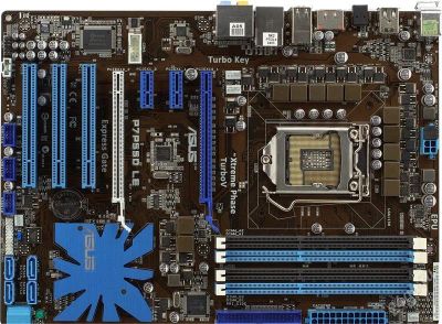 Лот: 1082904. Фото: 1. i7 870 + Asus P7P55D LE + 4Gb... Материнские платы