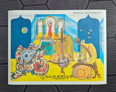 Лот: 23603162. Фото: 1. Марки: Сомали. 1997. Музыкальные... Марки