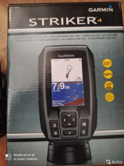 Лот: 18952401. Фото: 1. Эхолот garmin striker 4. Эхолоты