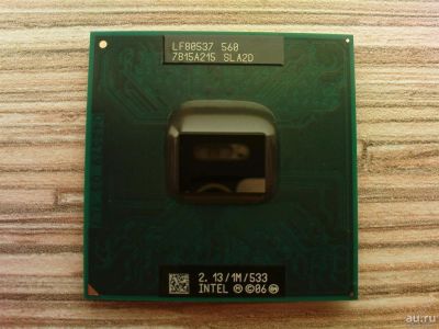 Лот: 8091396. Фото: 1. процессор для ноутбука Intel... Процессоры