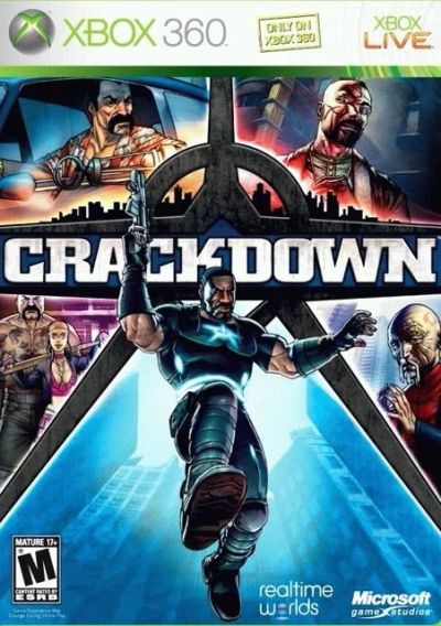 Лот: 13346319. Фото: 1. Crackdown [Xbox 360, английская... Игры для консолей