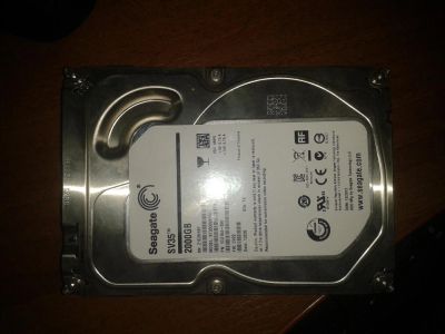 Лот: 3976040. Фото: 1. Жесткий диск Seagate 2000gb SV35. Жёсткие диски (HDD)