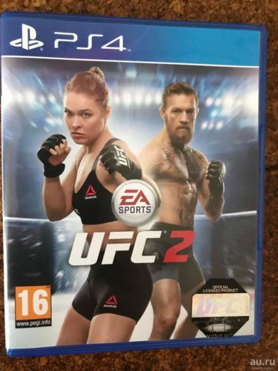 Лот: 10941610. Фото: 1. UFC 2 PS4 диск. Игры для консолей