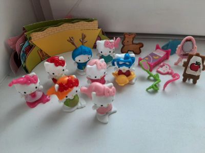 Лот: 19013797. Фото: 1. Kinder Сюрприз серия Hello Kitty. Игрушки