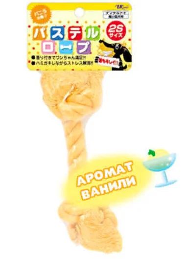Лот: 15055044. Фото: 1. Зубная веревка для собак с натуральным... Игрушки для животных