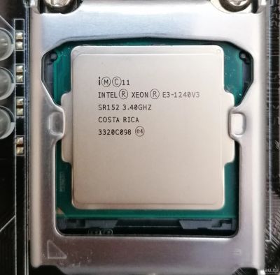 Лот: 17131871. Фото: 1. Процессор Intel Xeon E3-1240v3... Процессоры
