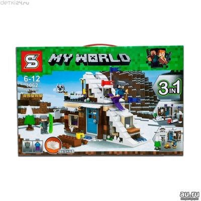 Лот: 12845506. Фото: 1. Конструктор Minecraft "Горный... Конструкторы