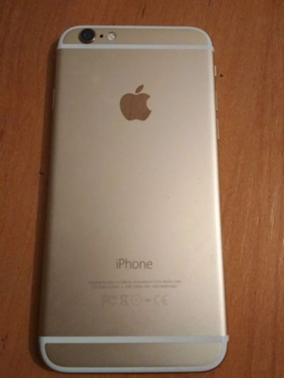 Лот: 11770338. Фото: 1. iphone 6 gold 32gb на гарантии. Смартфоны