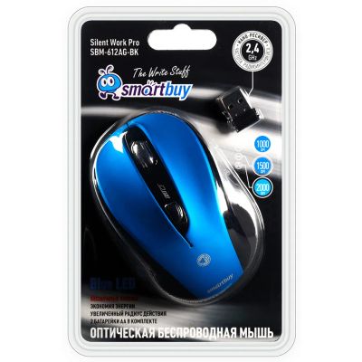 Лот: 4459243. Фото: 1. Мышь беспроводная SmartBuy 612AG... Клавиатуры и мыши