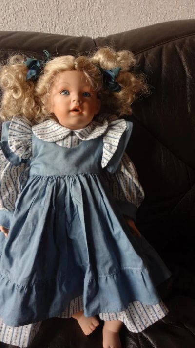 Лот: 11161761. Фото: 1. Aвторская коллекционная кукла... Куклы