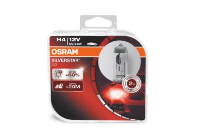 Лот: 11304718. Фото: 1. Osram H4 Silverstar 2.0 64193SV2-HCB. Оптика и освещение