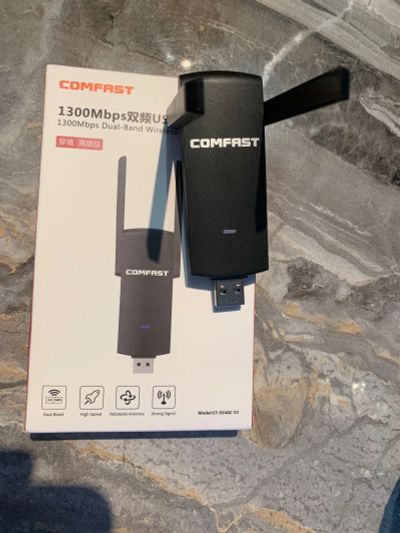 Лот: 20332231. Фото: 1. Wireless usb adapter Comfast CF... WiFi, Bluetooth адаптеры