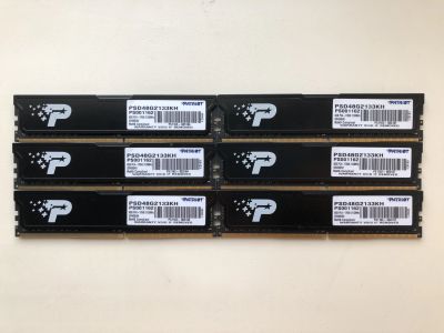 Лот: 25672829. Фото: 1. DIMM DDR4 8Gb Patriot PSD48G2133KH... Оперативная память