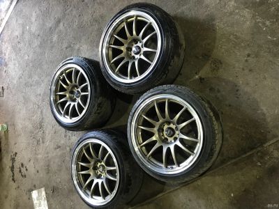 Лот: 13689444. Фото: 1. Диски гоночные, литьё r17, 9j. Диски