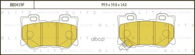 Лот: 24860673. Фото: 1. Тормозные Колодки Infiniti Fx35... Тормозная система