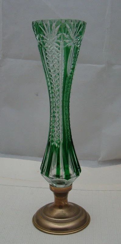 Лот: 17817361. Фото: 1. Ваза винтажная хрустальная (Y709... Другое (антиквариат)