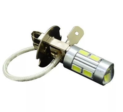Лот: 19452505. Фото: 1. Лампа H3 10 SMD Линза светодиодная... Оптика и освещение