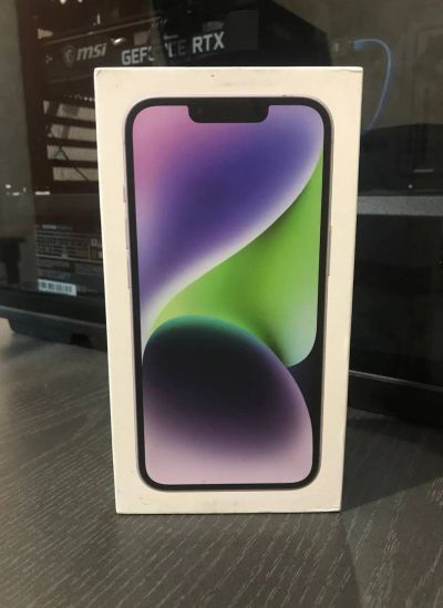 Лот: 21249444. Фото: 1. iPhone 14 128Gb Purple SIM + eSIM. Смартфоны