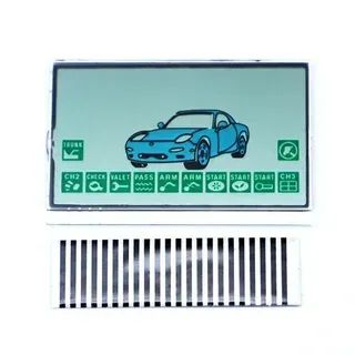 Лот: 19685659. Фото: 1. Экран LCD брелка StarLine A9 шлейф. Автомобильные сигнализации