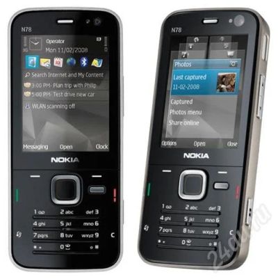 Лот: 207218. Фото: 1. Nokia N78 замена клавы! продажа... Кнопочные мобильные телефоны