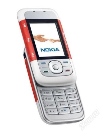Лот: 91704. Фото: 1. Nokia 5300XM Red - ТОРГИ С РУБЛЯ... Кнопочные мобильные телефоны