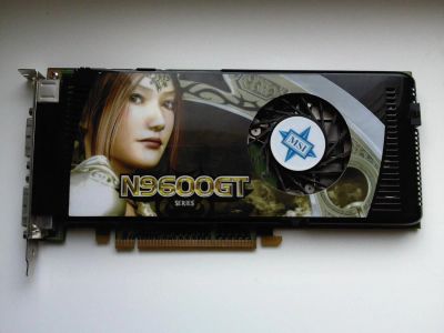 Лот: 4575154. Фото: 1. Видеокарта MSI GeForce N9600GT-... Видеокарты
