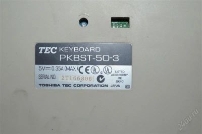 Лот: 1383451. Фото: 1. pos клавиатура TEC. Оргтехника, ПО, серверы