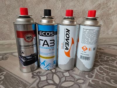 Лот: 25328910. Фото: 1. Балоны с газовой смесью. Портативные газовые плиты и горелки