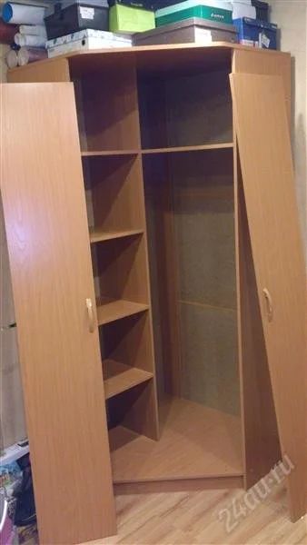 Лот: 2435492. Фото: 1. Шкаф угловой. Шкафы, шкафы-купе
