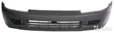 Лот: 6388890. Фото: 1. Бампер передний Honda Civic 92-95... Кузов