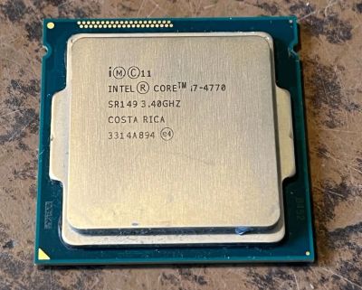 Лот: 20970510. Фото: 1. Процессор Intel Core i7-4770/3... Процессоры