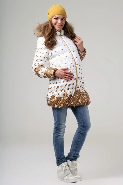 Лот: 4614221. Фото: 1. Куртка для беременных Modress... Верхняя одежда